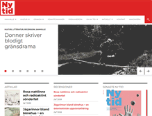 Tablet Screenshot of nytid.fi